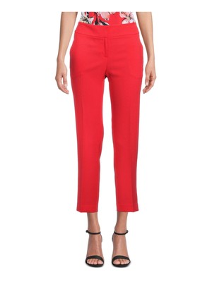 

Женские укороченные брюки KASPER Red Wear To Work Petites, Красный, 10769533