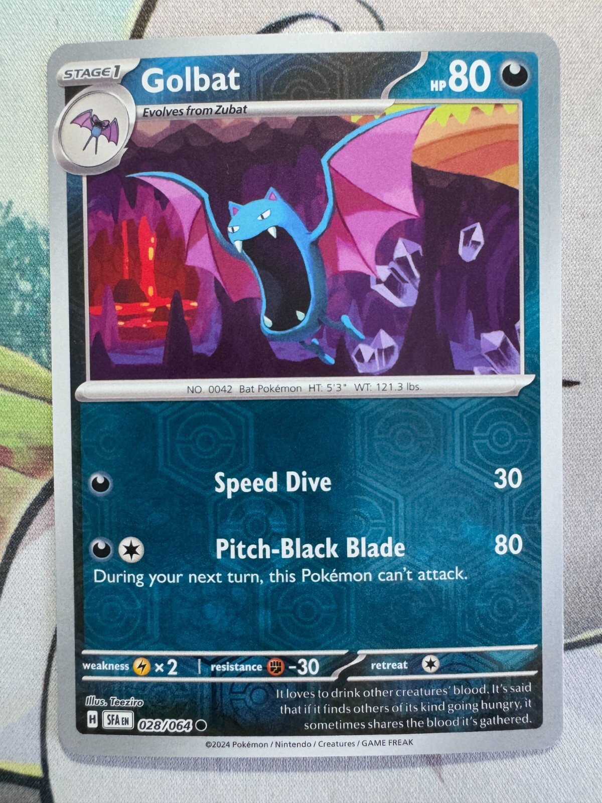 Golbat Reverse Holo English Pokemon TCG BKBE272 | eBay