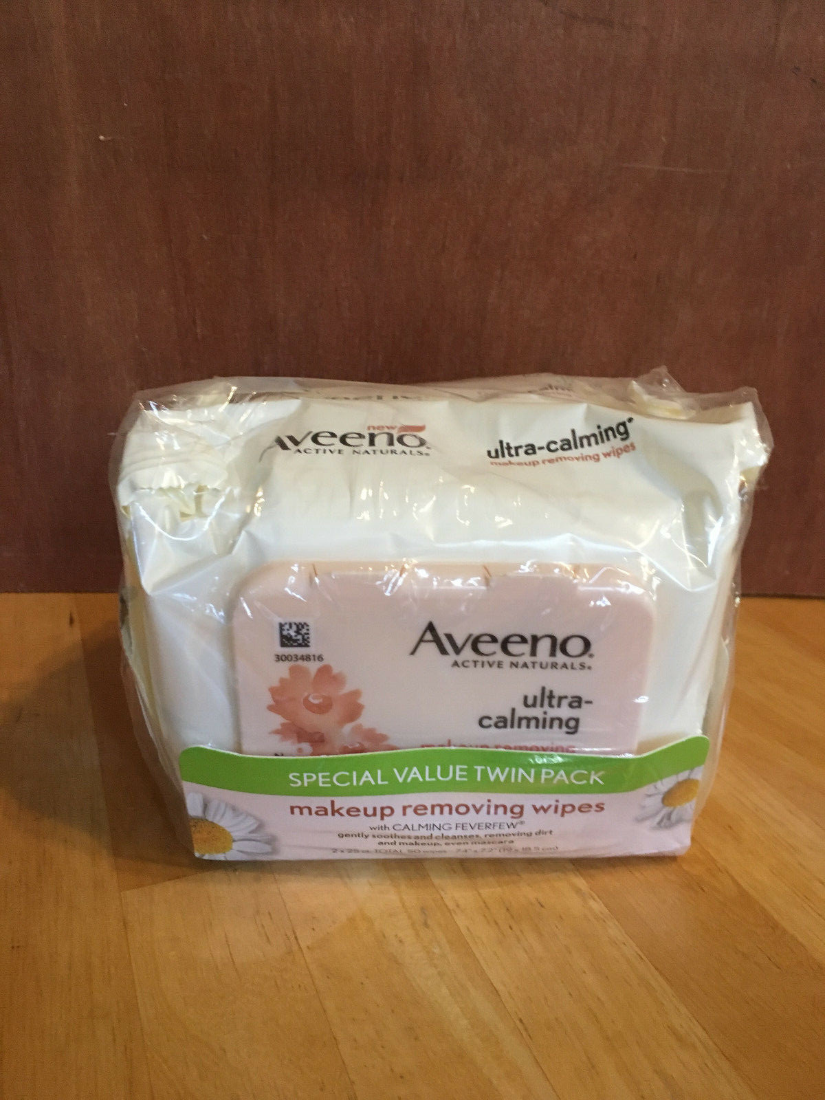 AVEENO Active Naturals Ultra-Calming Makeup Removing Wipes - 2 packs, 25 count e