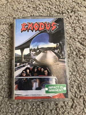 Exodus ''Impact Is Imminent'' Cassette Tape