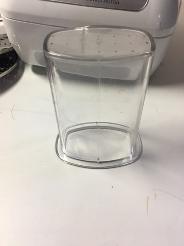 Wolfgang Puck BFPR0015 Bistro Food Processor Replacement Part Clear Food Pusher