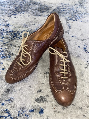 Lottusse Brown Leather Penny Loafers Shoes  Size 8.5 US Lottusse LL06902-002 Daytona - Men main image 3