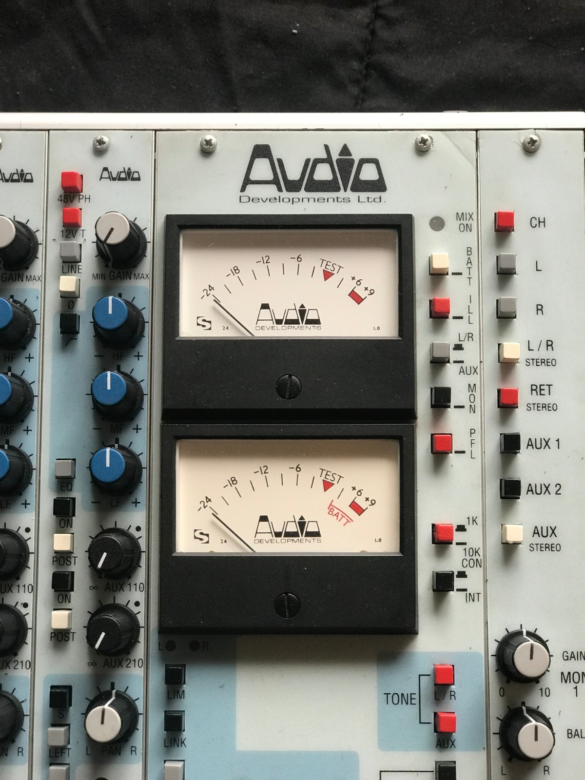 RARE Audio Developments AD 147 Analog 8-Channel Mixing Console