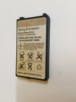 BST-35 Sony Ericsson Battery For K700i T226 T230 T237 Z200 Z500a 3.7V Batteries