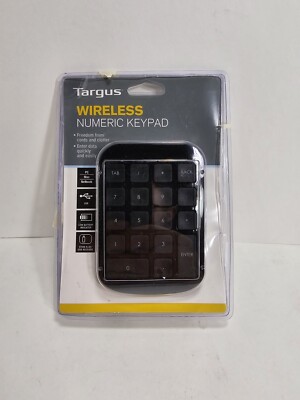 Brand New Targus AKP11US Wireless Numeric Keyboard Keypad Sealed