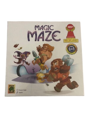 Magic Maze Board Game by Sit Down! and DUDE Games 2017 NIB