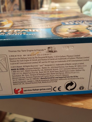 NEW TRACKMASTER THOMAS THE TRAIN & FRIENDS RAIL REPAIR CARGO & CARS SET