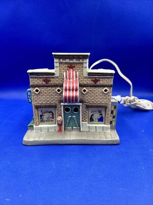 CANNON VALLEY Hometown Cafe Porcelain Lighted House