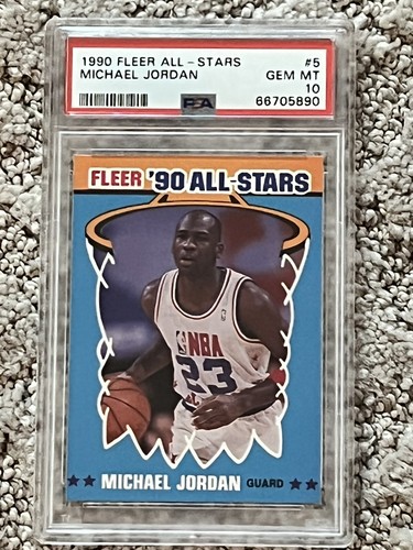 PSA10 rare Air マイケル ジョーダン / Jordan NBA PSA 10 MICHAEL JORDAN 1989-90 89-90 Fleer #21 Chicago Bulls