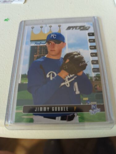 Donruss Studio 2003 Rookie Baseball Card. Jimmy Gobble #41. rookie card picture