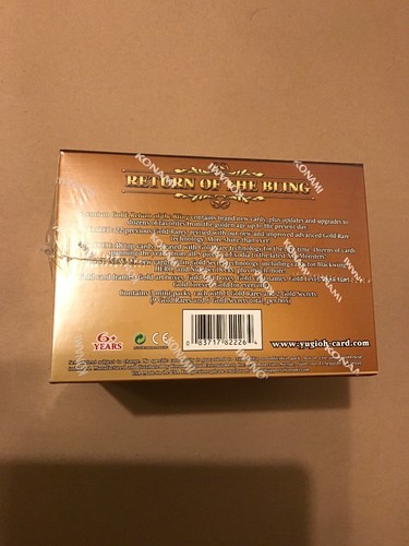 Premium Gold: Return of the Bling Booster Mini-Box 1st Edition Factory Sealed