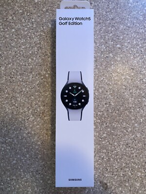 Samsung Galaxy Watch 5 BT Golf Edition SM-R910 44mm White New Sealed