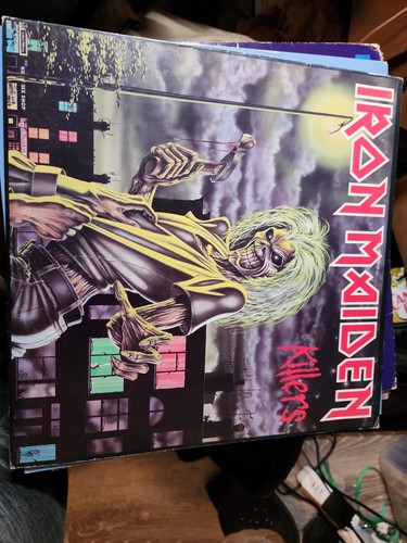 Iron Maiden KILLERS 1981 Original Vinyl Record Capitol ST
