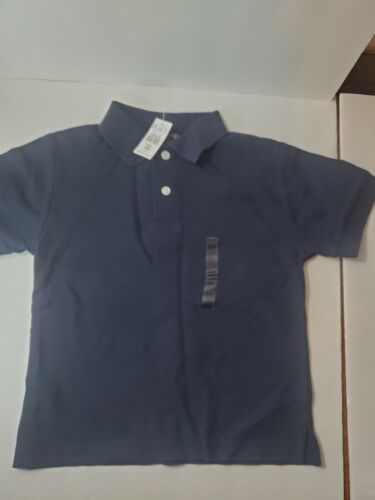 New nwt polo navy shirt dress up casual xs size 4 4t