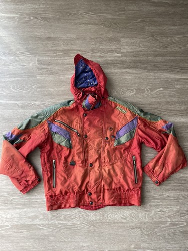 Spyder Ski Jacket Vintage 80's 90's Multicolor Bomber Jacket