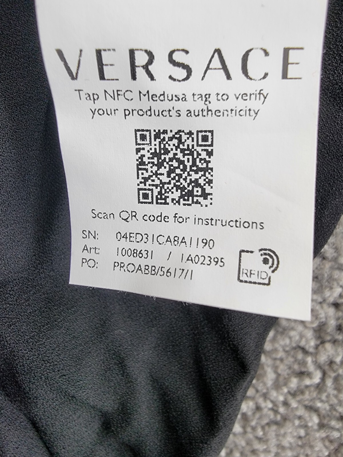 Versace Twist Cutout Midi Dress Women's Black Asymmetric Cutout Side Zip 46 - Picture 9 of 18