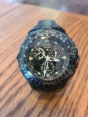 Citizen eco drive skyhawk black eagle hot sale