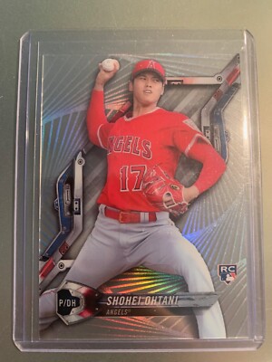 2018 Topps High Tek - Shohei Ohtani (RC) - Pattern 4 Diagonal Waves/Key #HT-SO