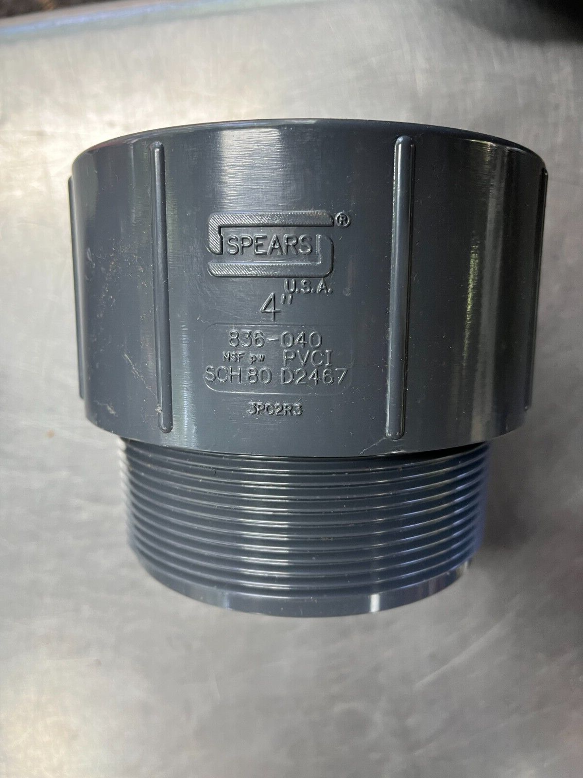 Straight Adapter Fitting -10 AN x 3/8 Straight Adapter Fitting -10 AN x 3/8