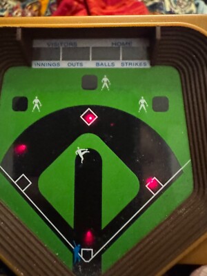 2001 Mattel Classic Electronic Baseball Handheld Video Vintage Game TESTED Works