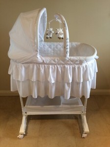 childcare chloe rocking bassinet