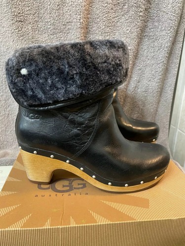 新品未使用UGG ブラックローファ Dakota Shearling Braid 新品UGGダコタシアリングブレイドDakota Shearling Braid - メルカリ