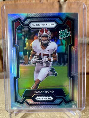 2024 Prizm Draft Picks Isaiah Bond #184 Rated Prospect Silver Prizm Texas
