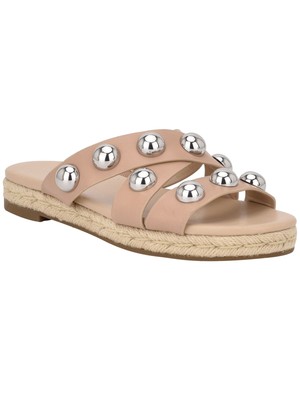 

MARC FISHER Женские Бежевые Туфли-эспадрильи Prisca из джута с круглым носком 8,5 м, Бежевый, MFPRISCA