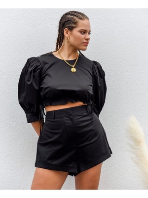 DANIELLE BERNSTEIN Womens Boyfriend Shorts