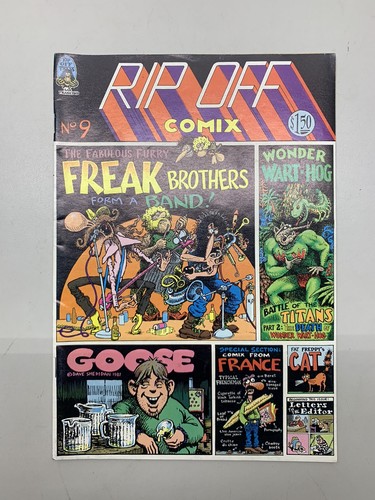 その他 FABULOUS FURRY FREAK BROTHERS #1 Freak Brothers Fabulous Furry Form A Band Comic Book Rip Off