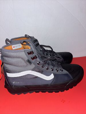 Vans SK8 Hi MTE-3 Gore Tex Black Grey Asphalt Hiking Boots Men's Size 9/Wms 10.5