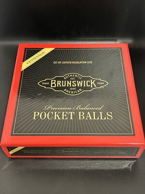 Brunswick Centennial Pool/Billiards Ball Set -- Excellent Condition
