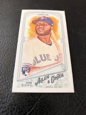 2018 Topps Allen & Ginter Mini Richard Urena SP RC #322 Toronto Blue Jays *Mint*