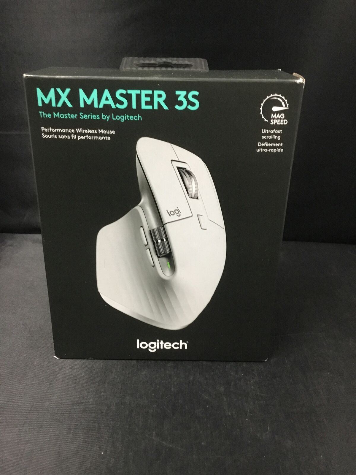 Authentic Logitech MX Master 3S Wireless Mouse (PALE) Brand New