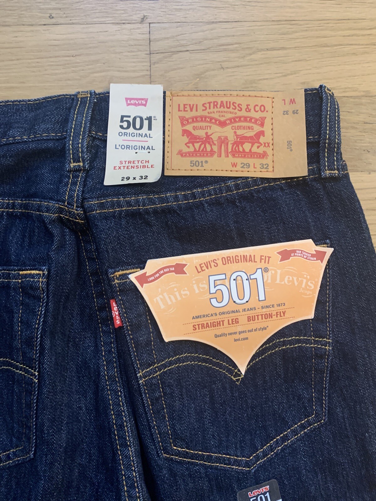 levis 501 29 x 32
