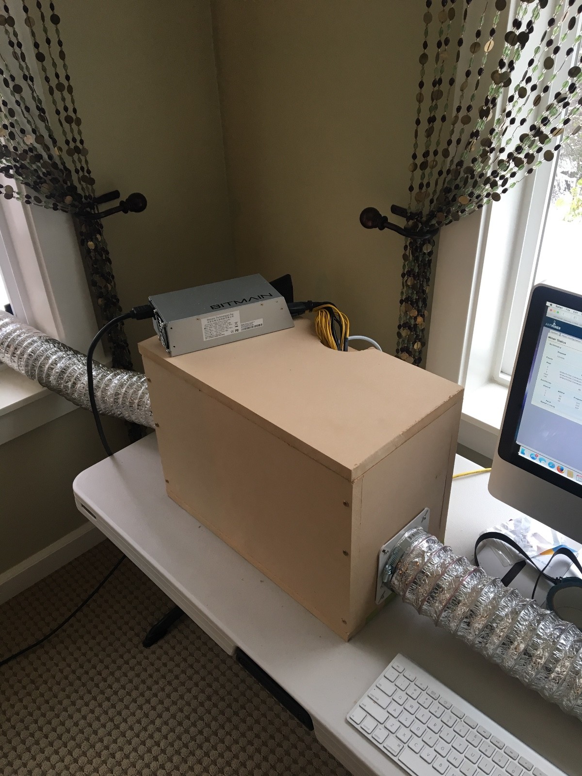 Antminer Soundproof Box Antminer L3d3s9s7s5 Bitcoin Mining Now - 