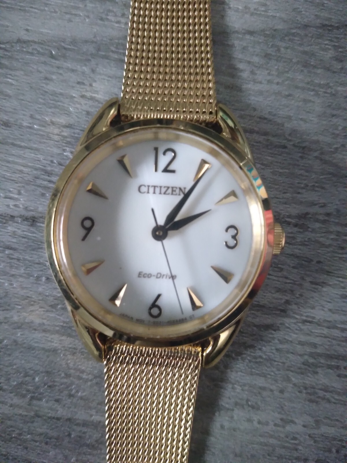 Citizen Eco-Drive Women's Watch E031-R009940 Steel Gold Tone Citizen Eco-Drive Women's Watch E031-R009940 Steel Gold Tone
