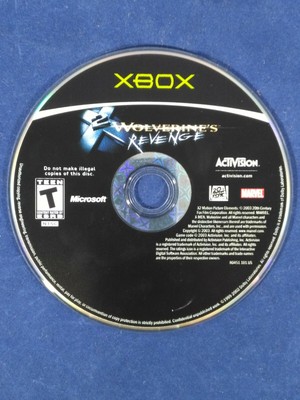 X2: Wolverine's Revenge XBOX Disc Only Cleaned and Tested
