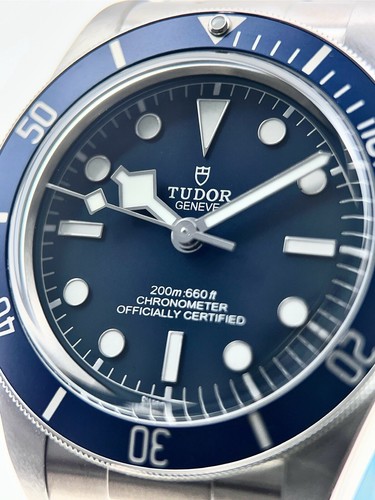 Pre-owned Tudor 2024  Black Bay Steel Blue Dial 39mm Automatic Men's Watch 79030b