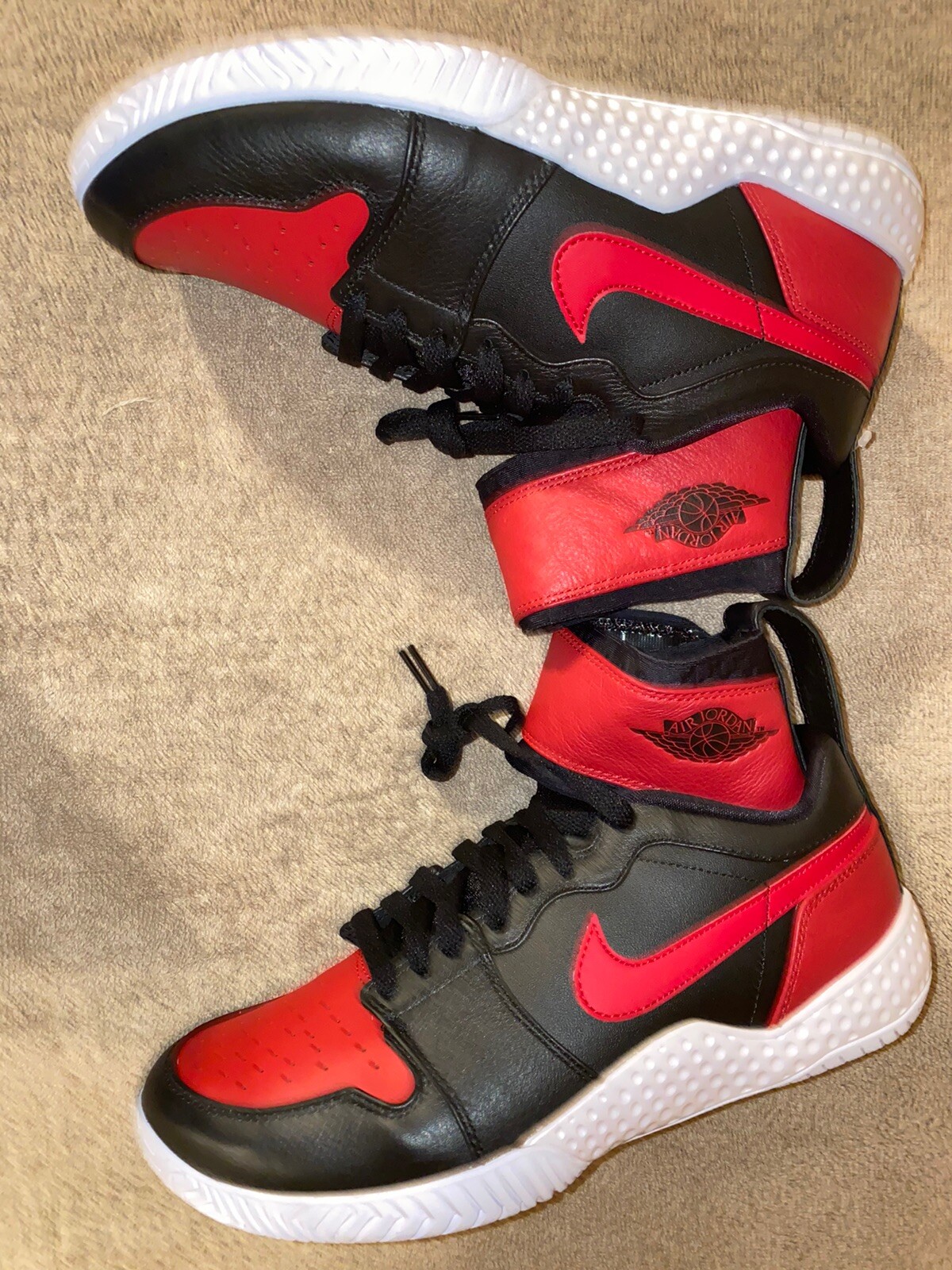 Pre-owned Nike Flare Lg Qs Aj1 Air Jordan Serena Williams Women's Size 11 [878458-023] In Black