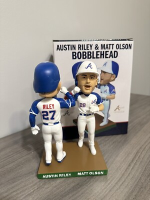 Austin Riley & Matt Olson Atlanta Braves A-List Bobblehead