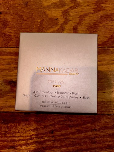 NEW Manna Kadar Posh 3 in1 Pearlized Powder, Blush, Highlighter, and Eyeshadow