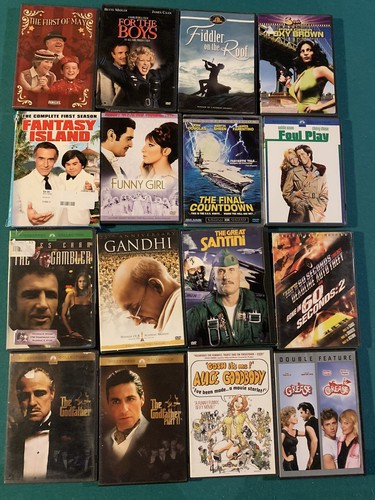 #6 1970's Classic DVD Lot YOU PICK CHOOSE $4Total Shipping See Menu Bar