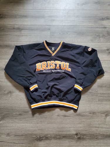 Vintage Bristol Motor Speedway Pullover Windbreaker Jacket Vintage Bristol Motor Speedway Pullover Windbreaker Jacket