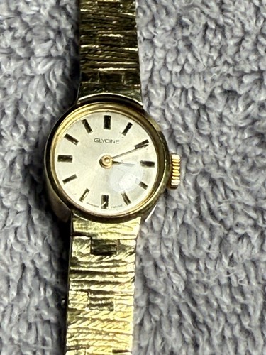 ジャンク　Junk 腕時計 レディース　GLYCINE 14k ゴールド ジャンク Junk 腕時計 レディース GLYCINE 14k ゴールド Amazon