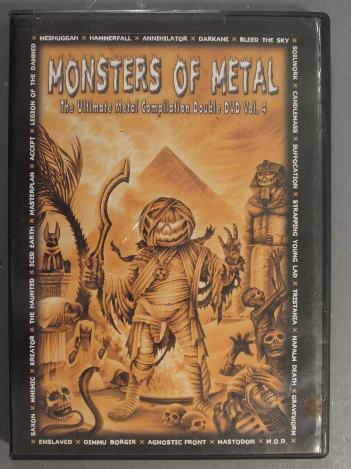 Monsters of Metal Vol. 4 The Ultimate Metal Compilation DVD 2-Disc