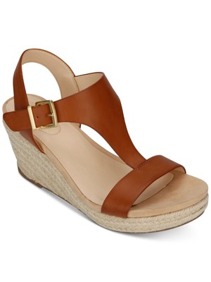 

REACTION KENNETH COLE Женские коричневые туфли на танкетке с Т-образным ремешком и коричневой платформой 1 дюйм, 8,5 м, Коричневый, RLH8002SO