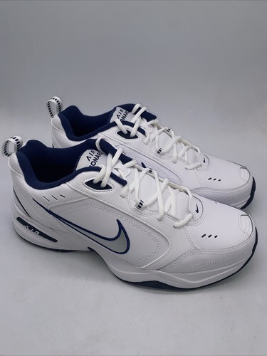 「美品」Nike Air Monarch IV \"White Navy\" Nike Air Monarch IV White Navy 415445-102 | eBay