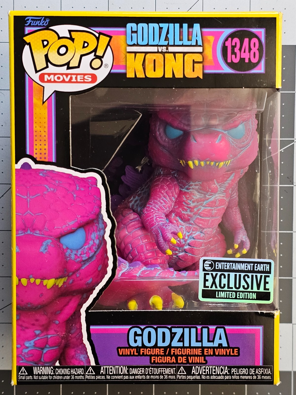 Godzilla vs. Kong Godzilla ⭐ Black Light Funko Pop