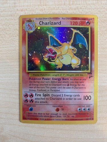 CHARIZARD BLASTOISE VENUSAUR MEWTWO MEW Base Set 2 Pokemon Proxy